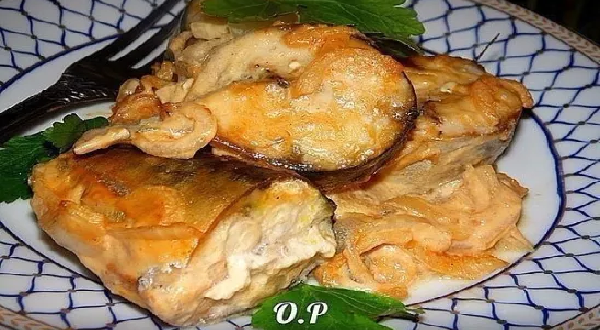 рыба в горчичном соусе 1