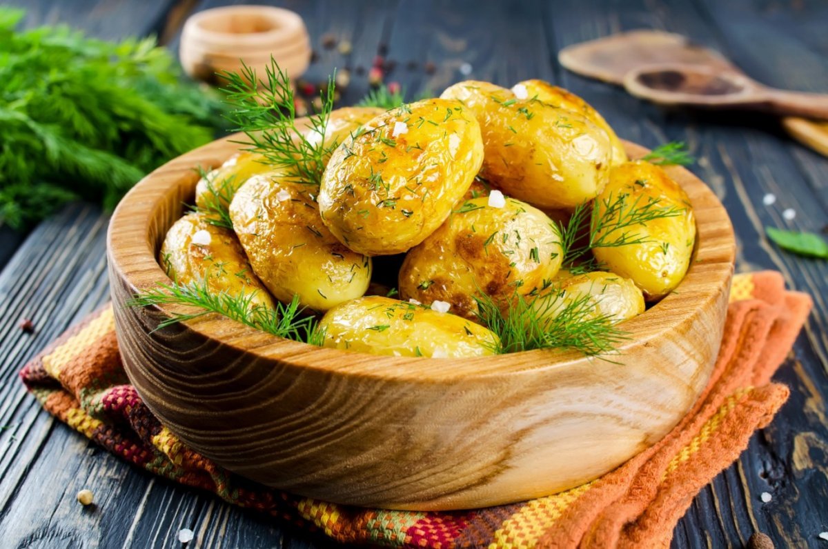 Картофель к праздничному столу — быстро, вкусно, красиво!
