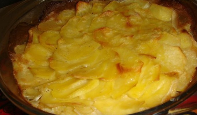 картошка в духовке на противне