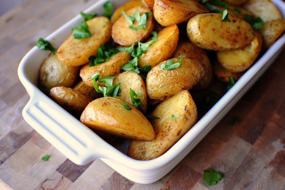 сочная картошка в духовке